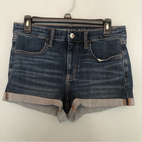 American Eagle Ne(x)t Level High-Waisted Short Shorts size 6 - Picture 1 of 8